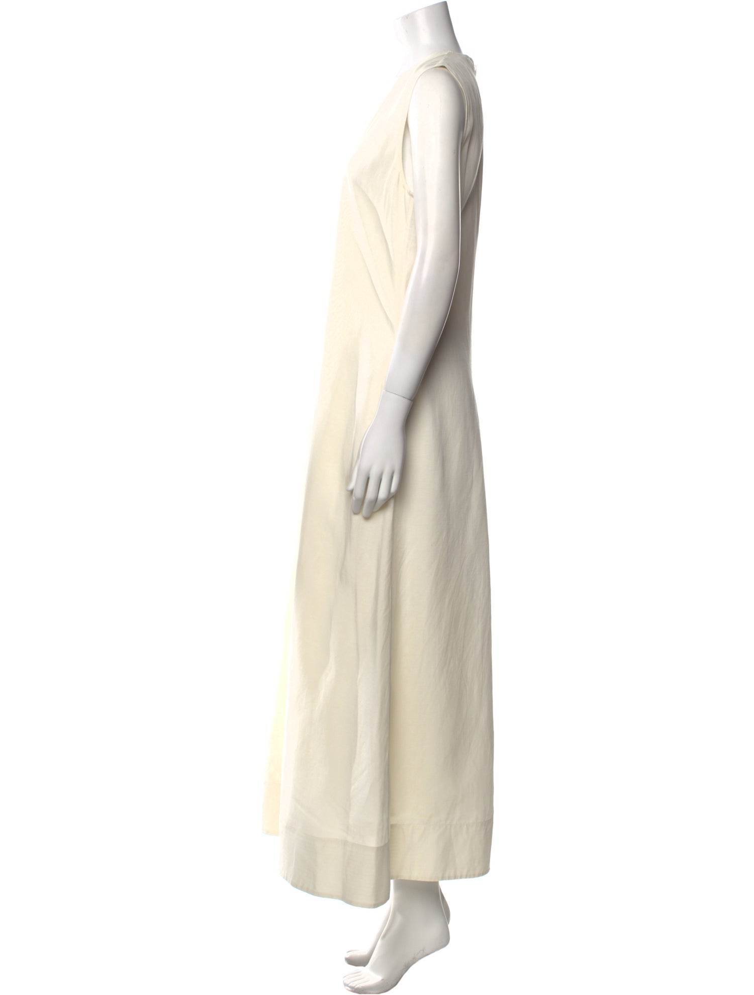 TOTEME Fluid V-Neck Long Dress