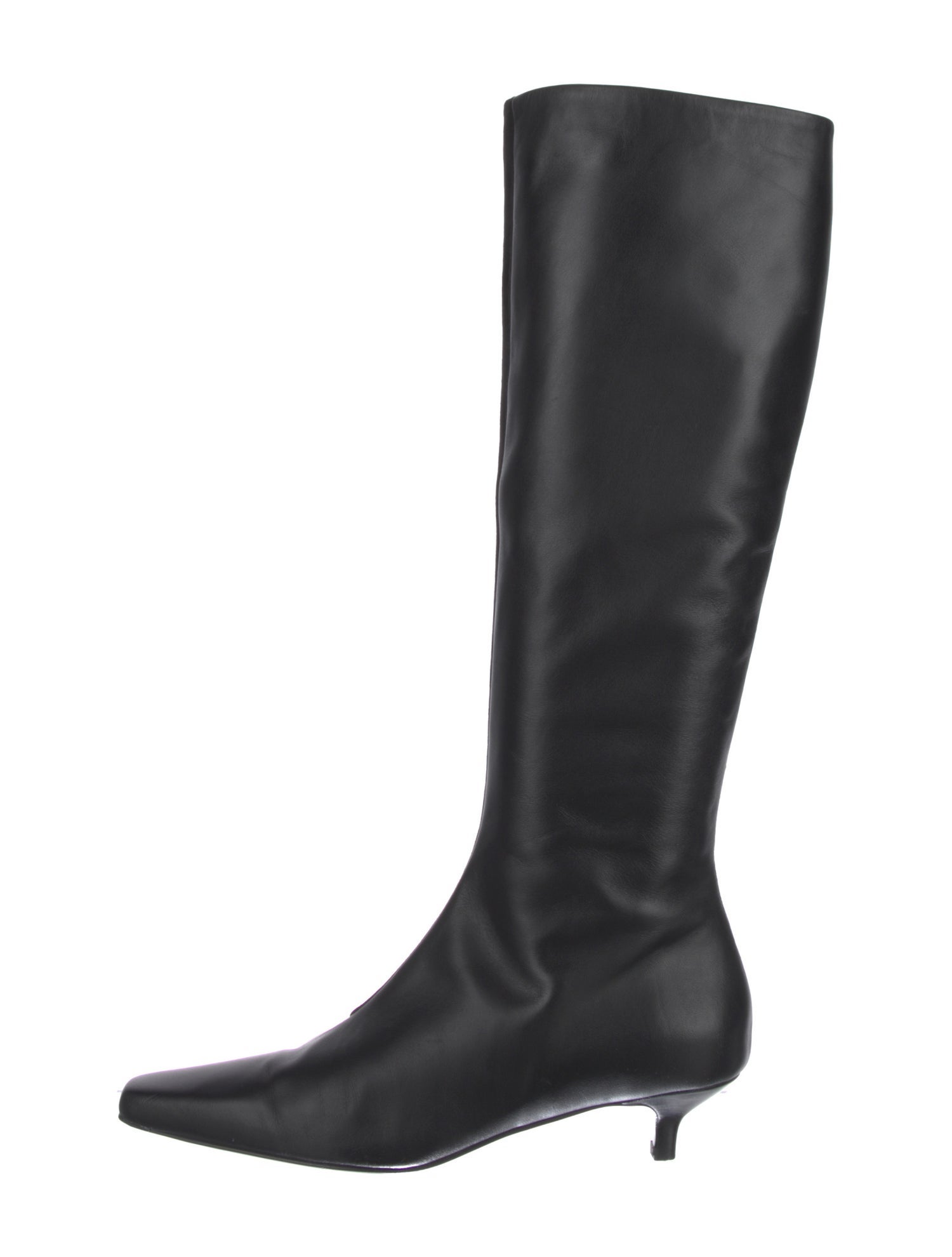 TOTEME Leather Riding Boots
