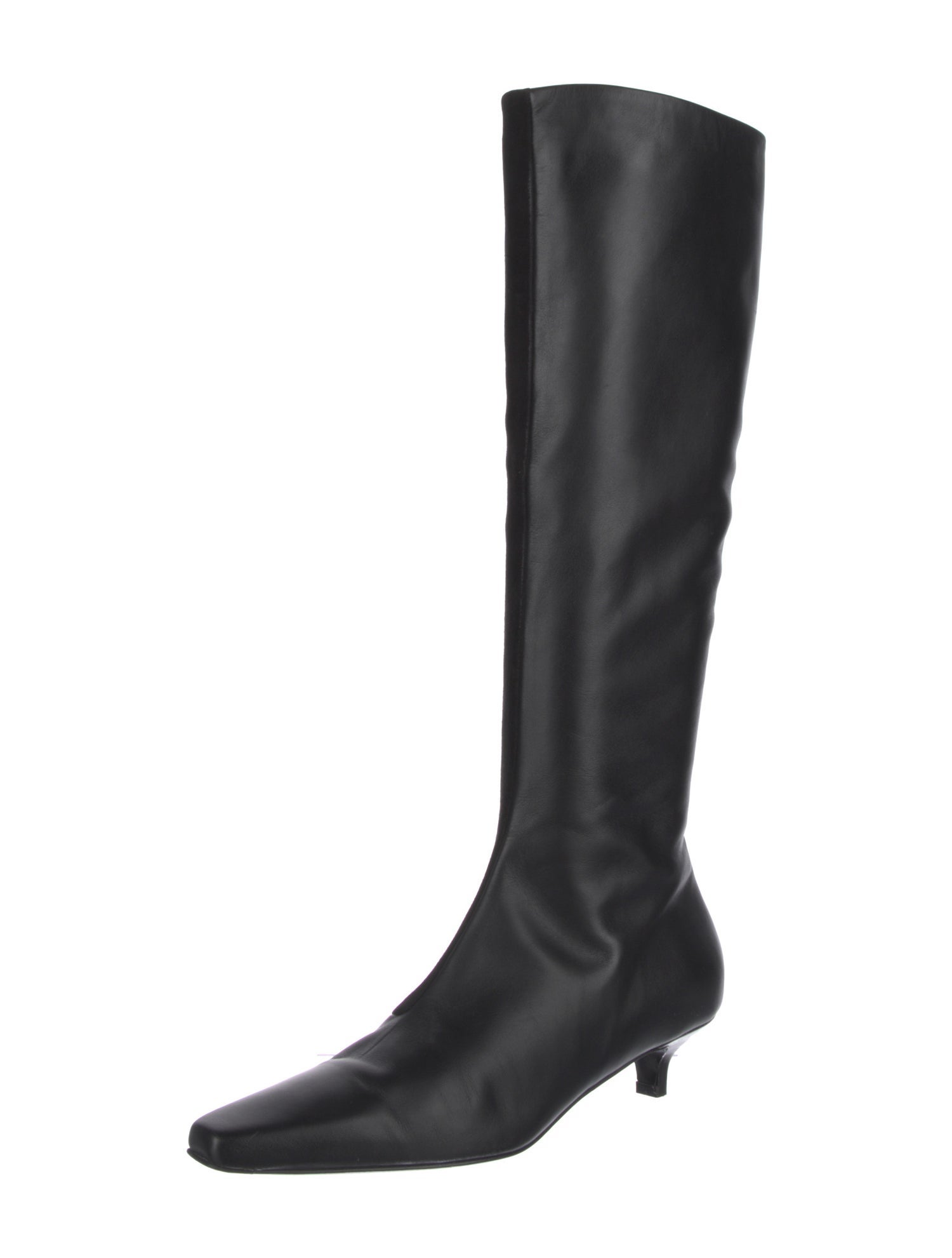 TOTEME Leather Riding Boots