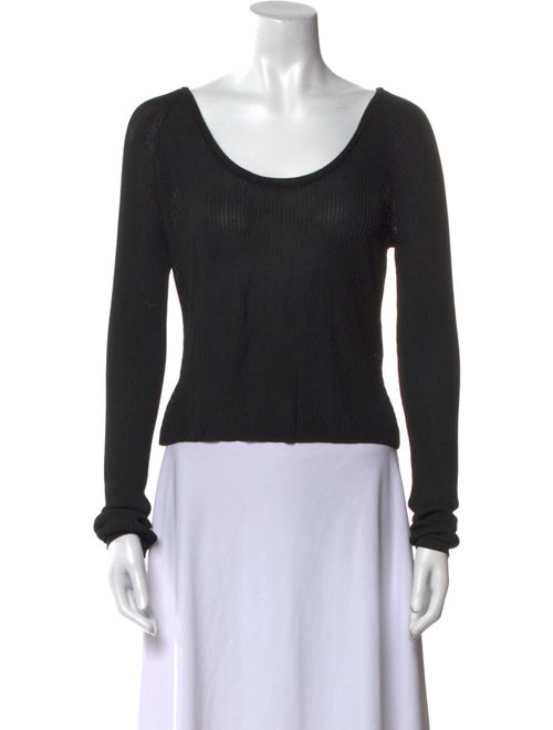 TOTEME Silky Scoop Neck Scoop Neck Top