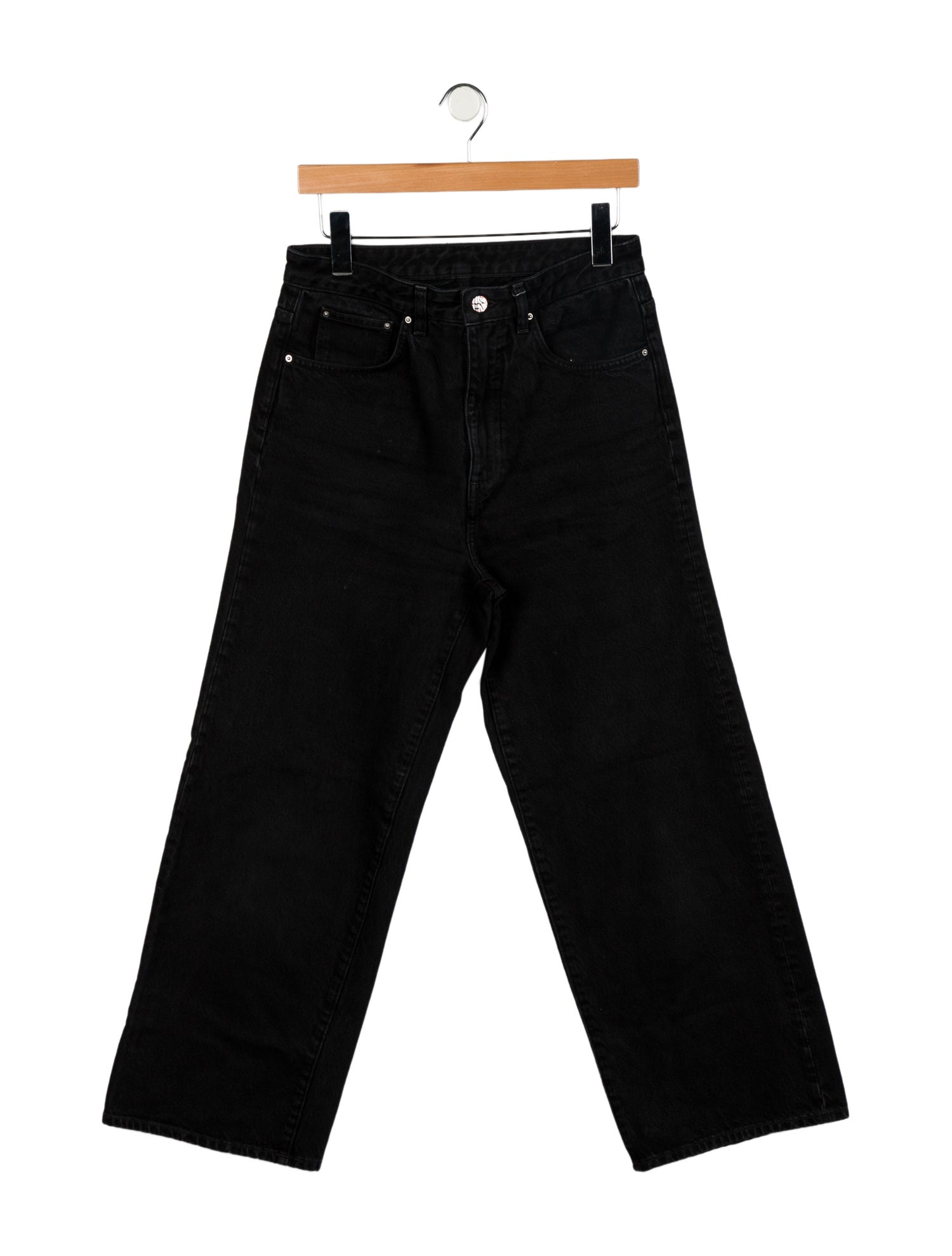 TOTEME High-Rise Wide Leg Jeans