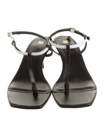 TOTEME Leather Slingback Sandals
