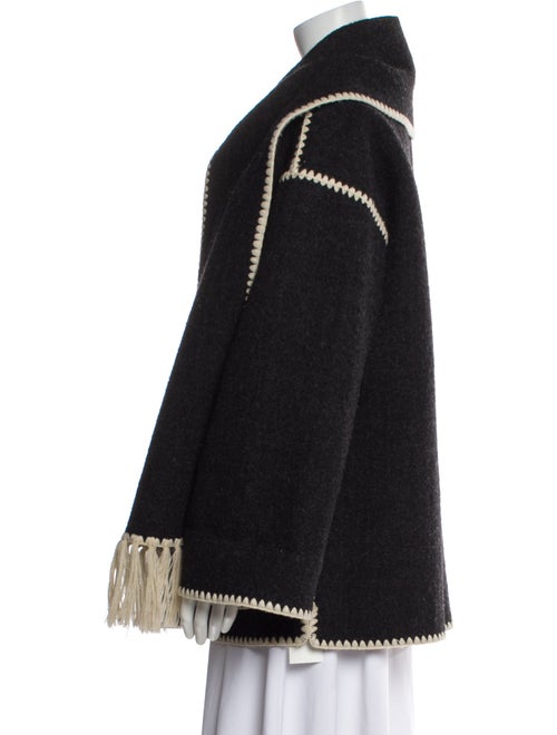 TOTEME Scarf Wool Coat