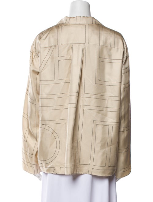 TOTEME Silk Printed Pajamas