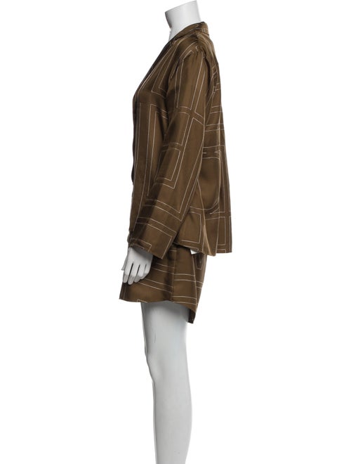 TOTEME Silk Printed Short Set