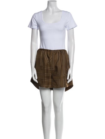 TOTEME Silk Printed Short Set