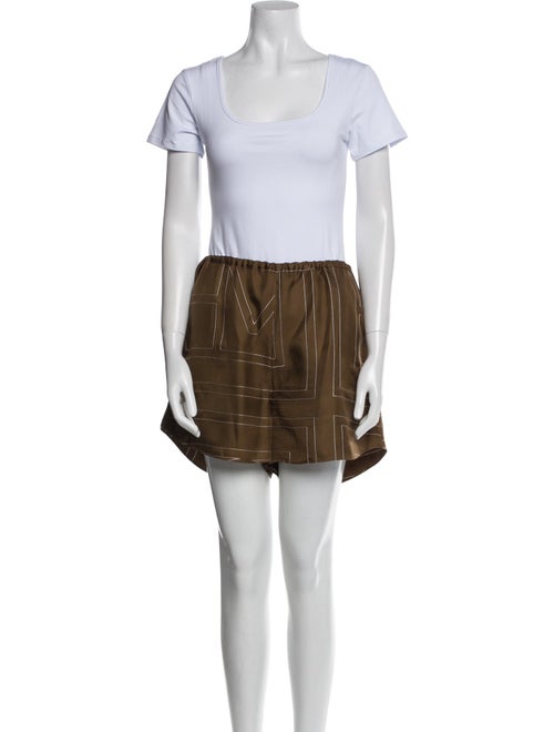 TOTEME Silk Printed Short Set