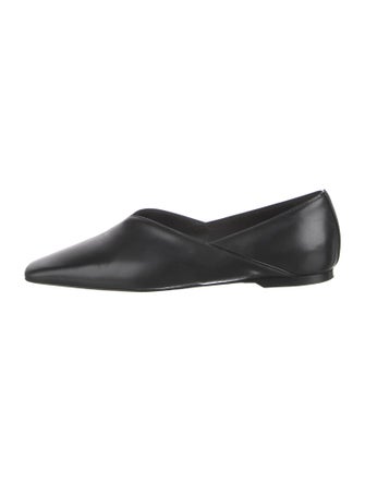 TOTEME Leather D'Orsay Flats