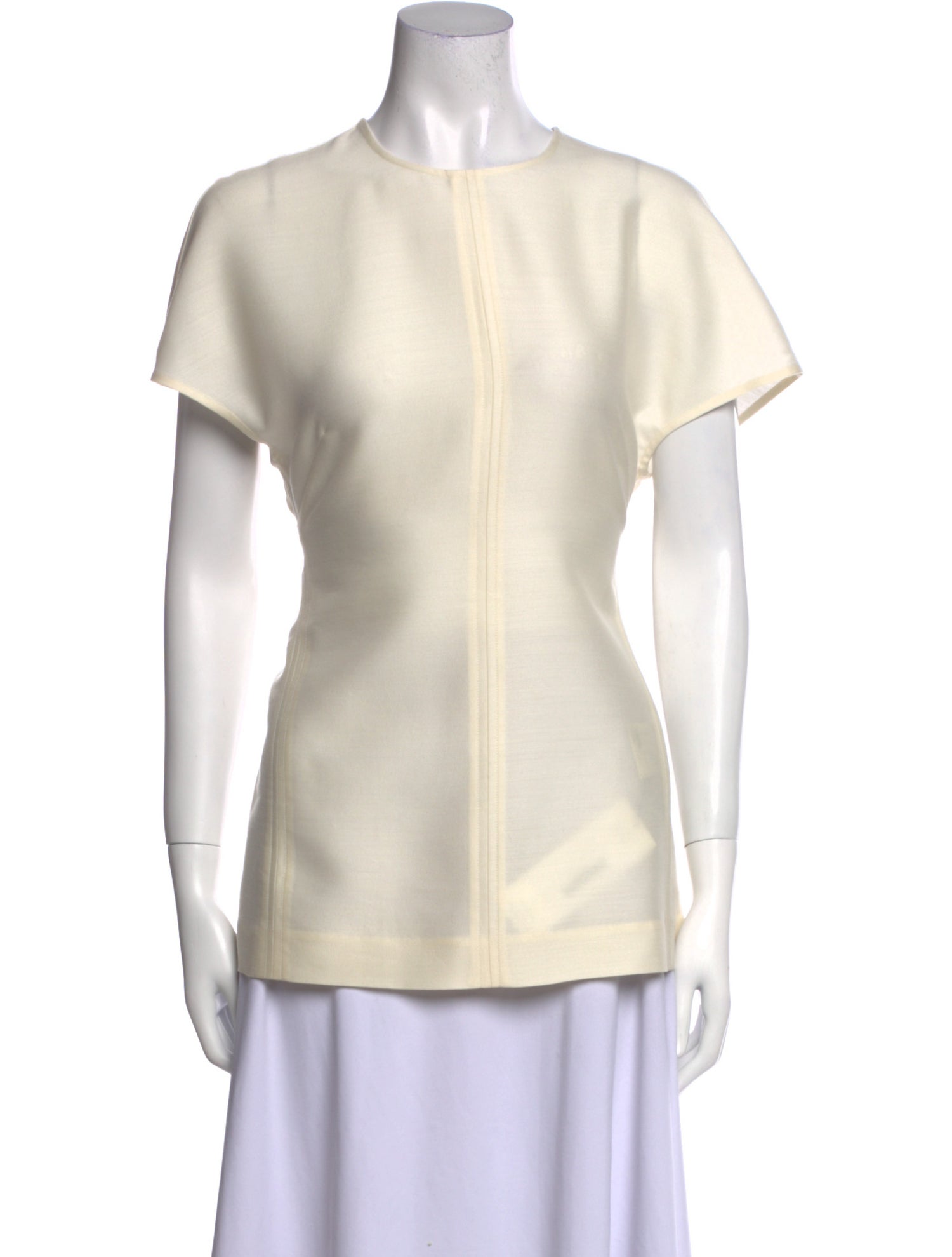 TOTEME Wool Crew Neck Top