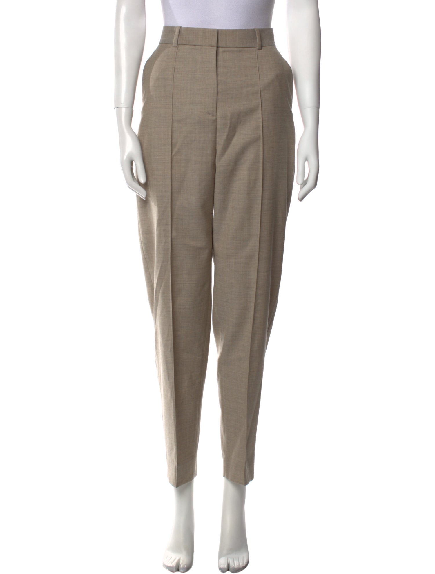 TOTEME Virgin Wool Straight Leg Pants