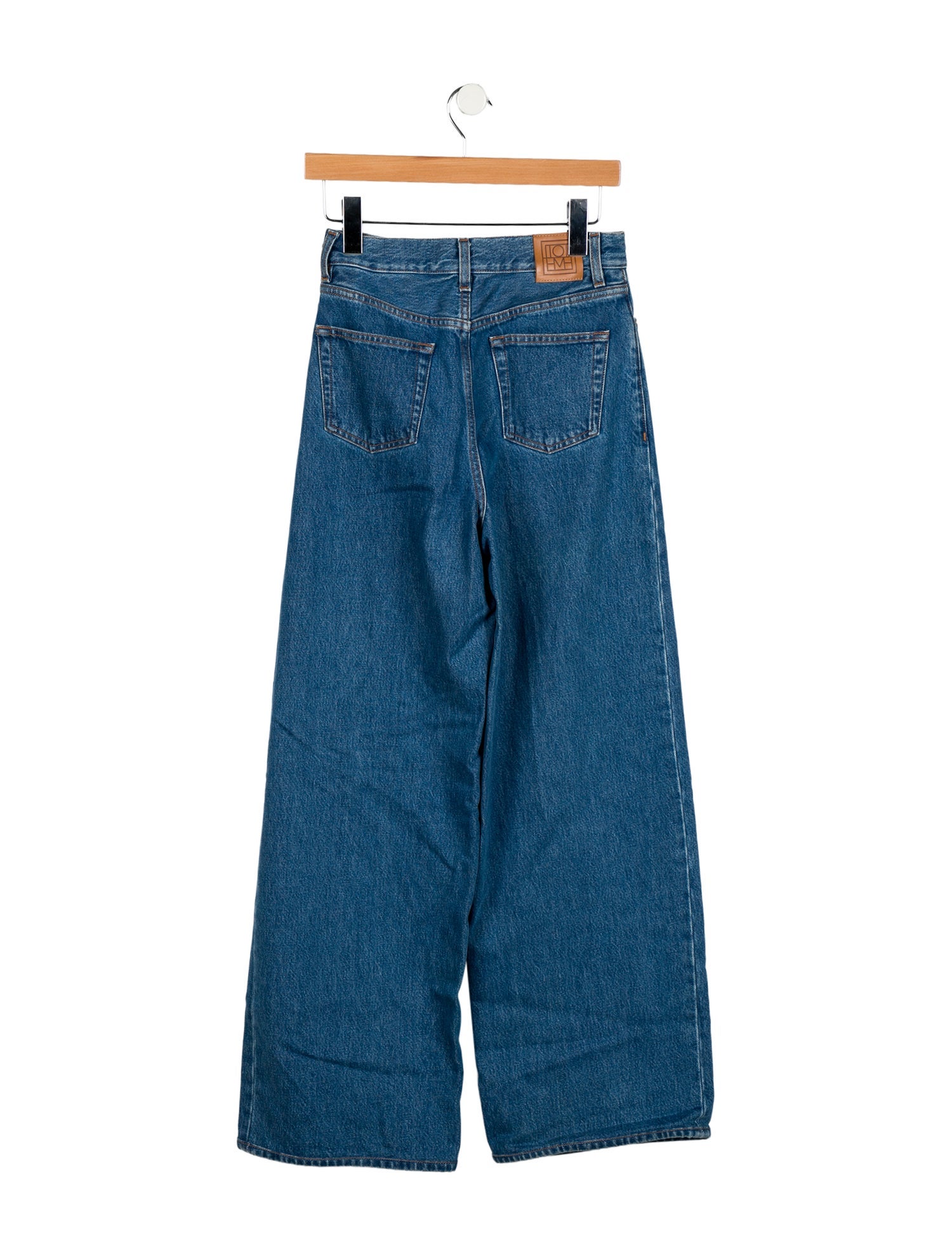 TOTEME High-Rise Wide Leg Jeans