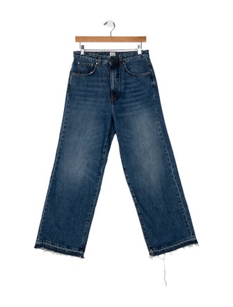 TOTEME High-Rise Wide Leg Jeans