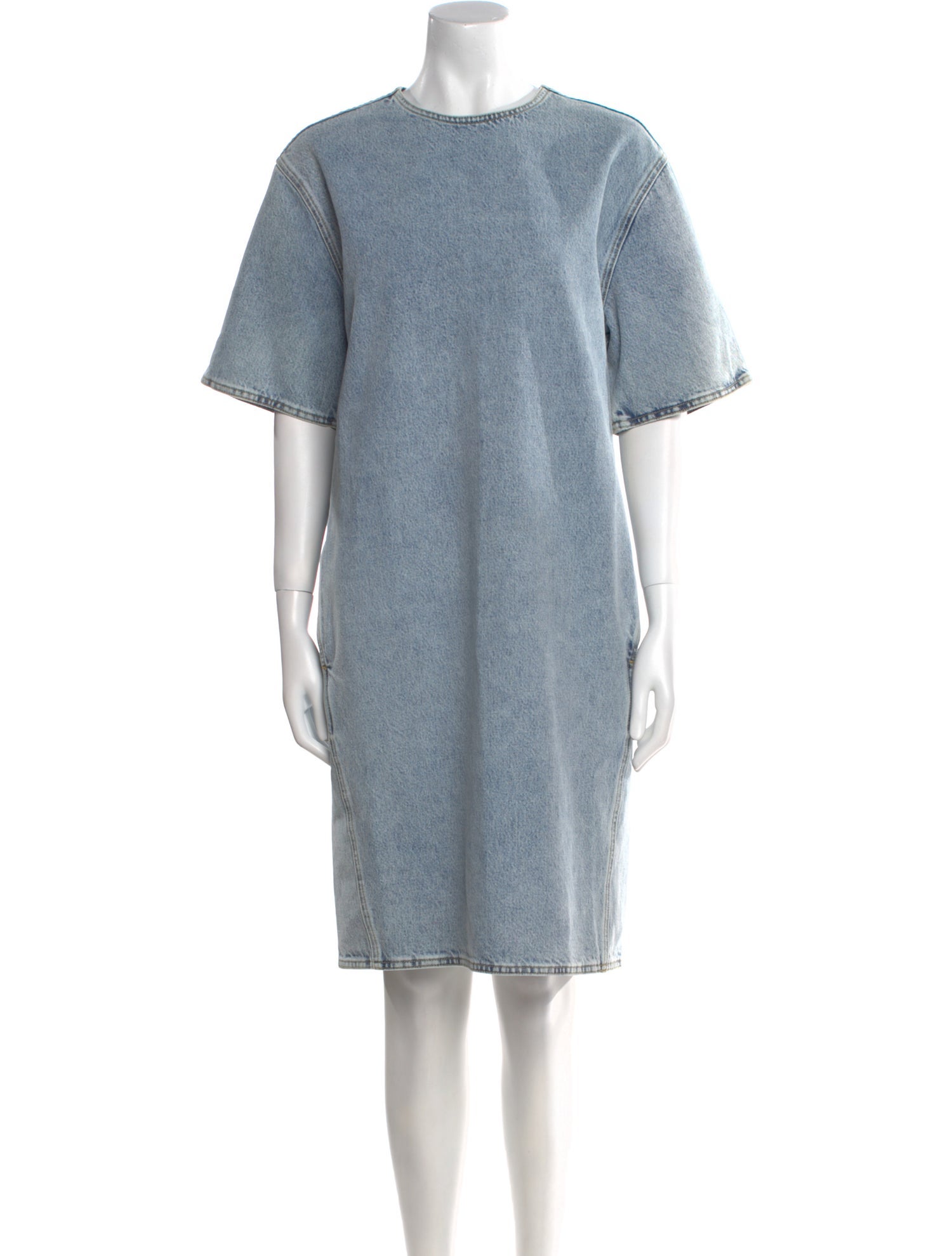 TOTEME Crew Neck Knee-Length Dress