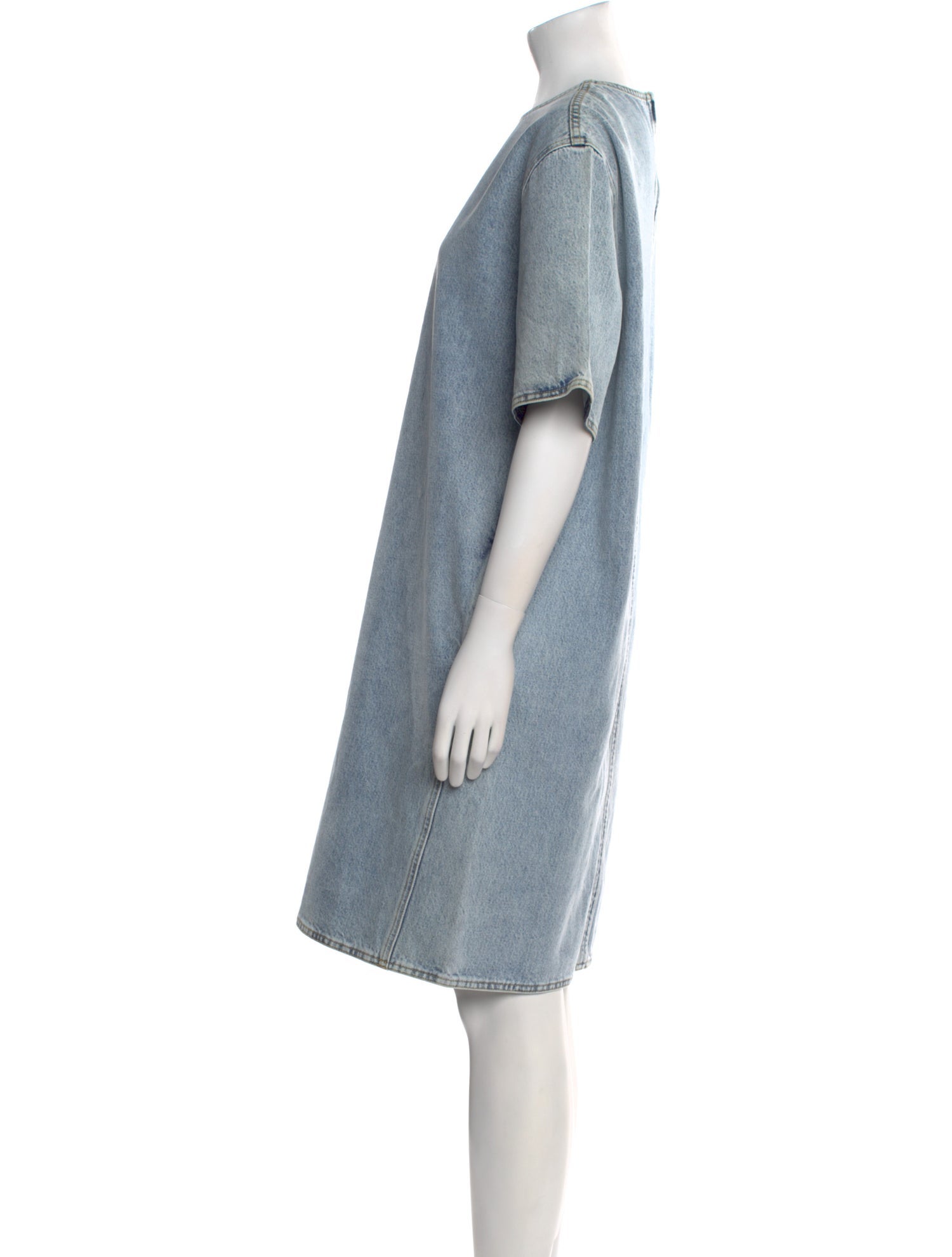 TOTEME Crew Neck Knee-Length Dress