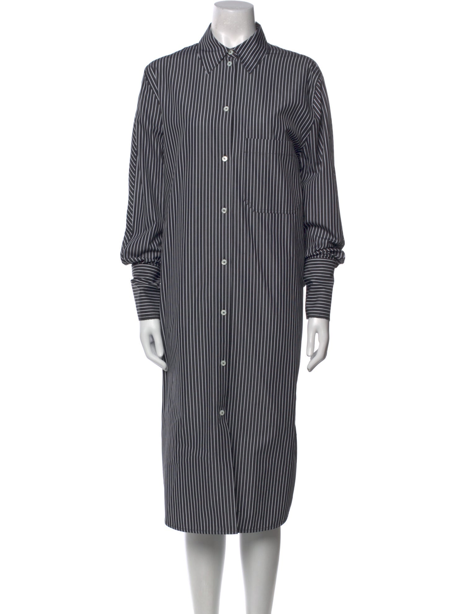 TOTEME Striped Midi Length Dress w/ Tags