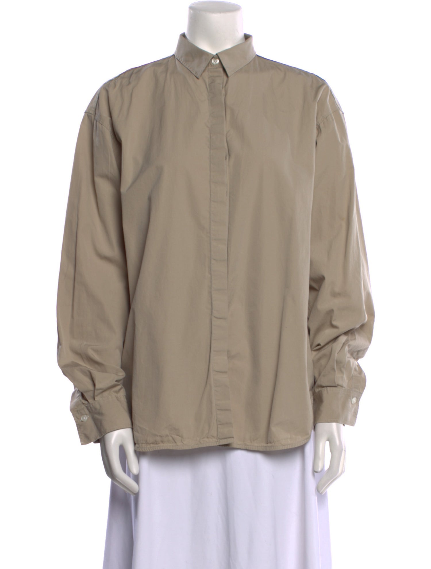 TOTEME Lago Long Sleeve Long Sleeve Button-Up Top