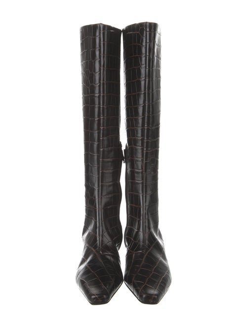 TOTEME Embossed Leather Boots