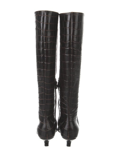 TOTEME Embossed Leather Boots