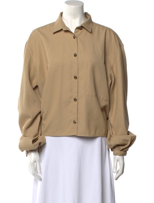 TOTEME Novale Long Sleeve Long Sleeve Button-Up Top