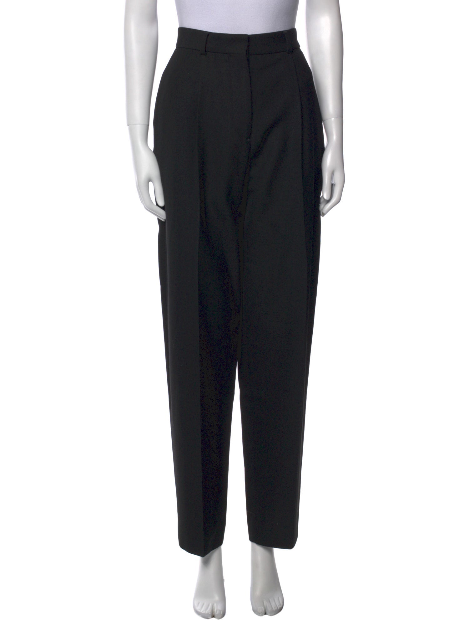 TOTEME Single-Pleat Straight Leg Pants