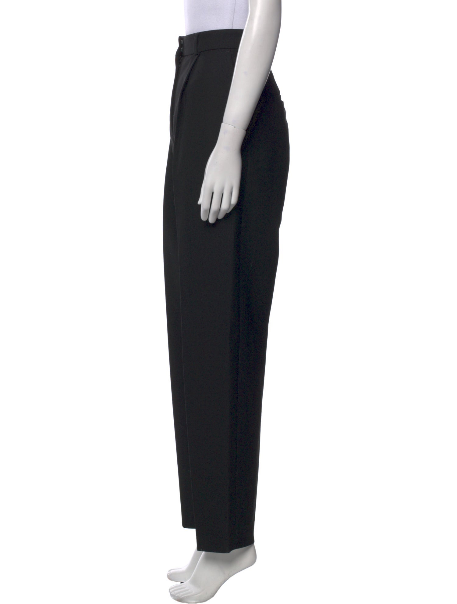 TOTEME Single-Pleat Straight Leg Pants