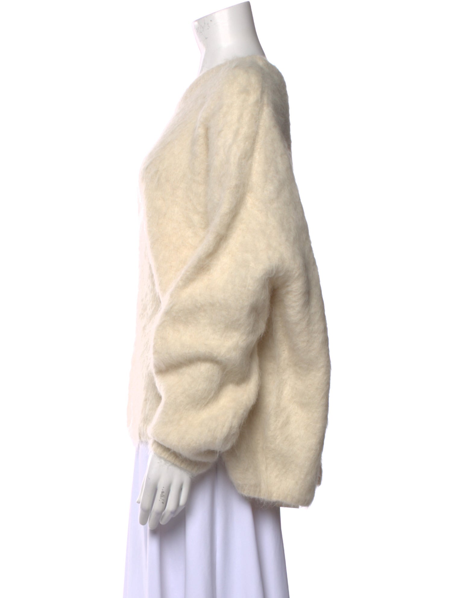 TOTEME Alpaca Scoop Neck Sweater