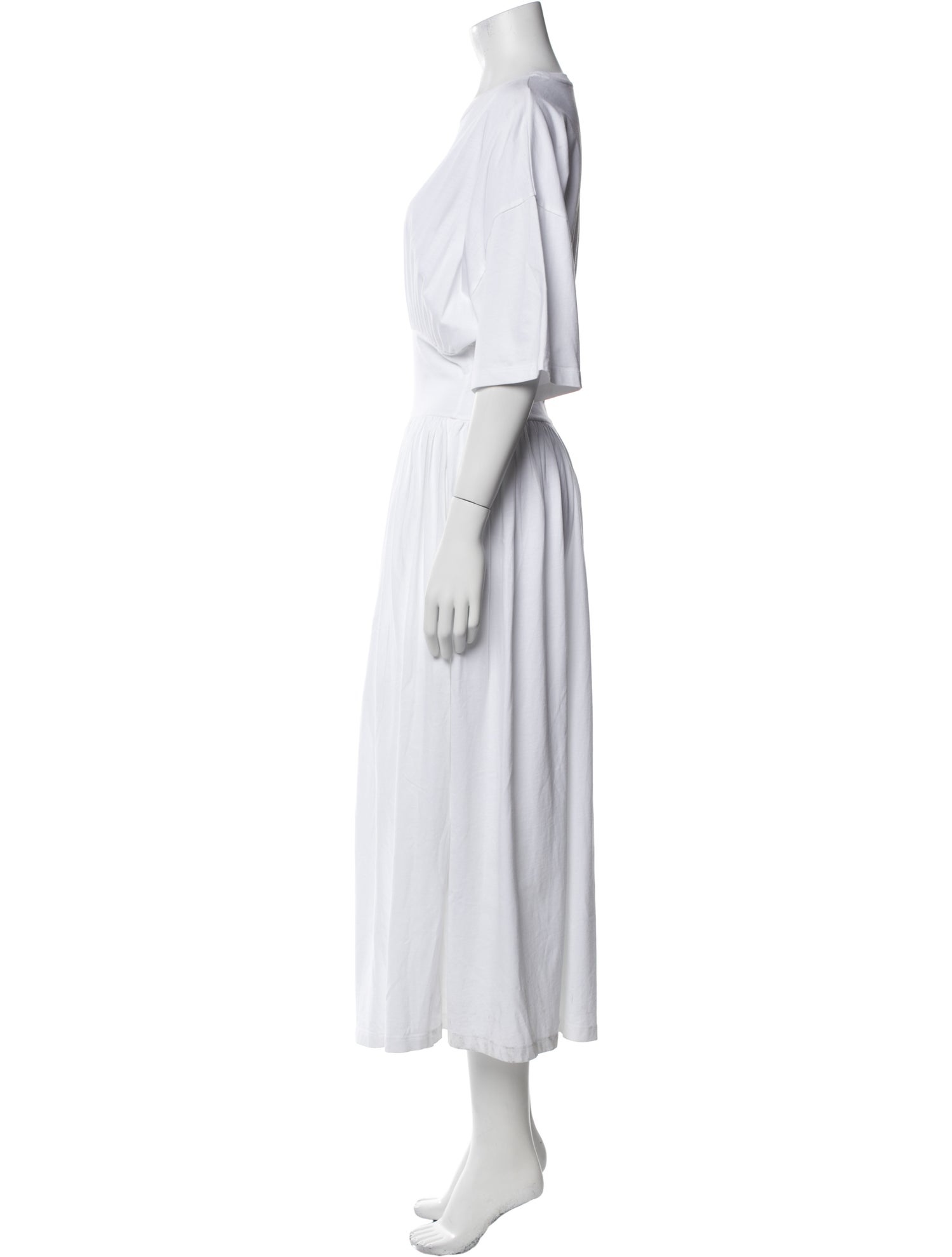 TOTEME Crew Neck Long Dress