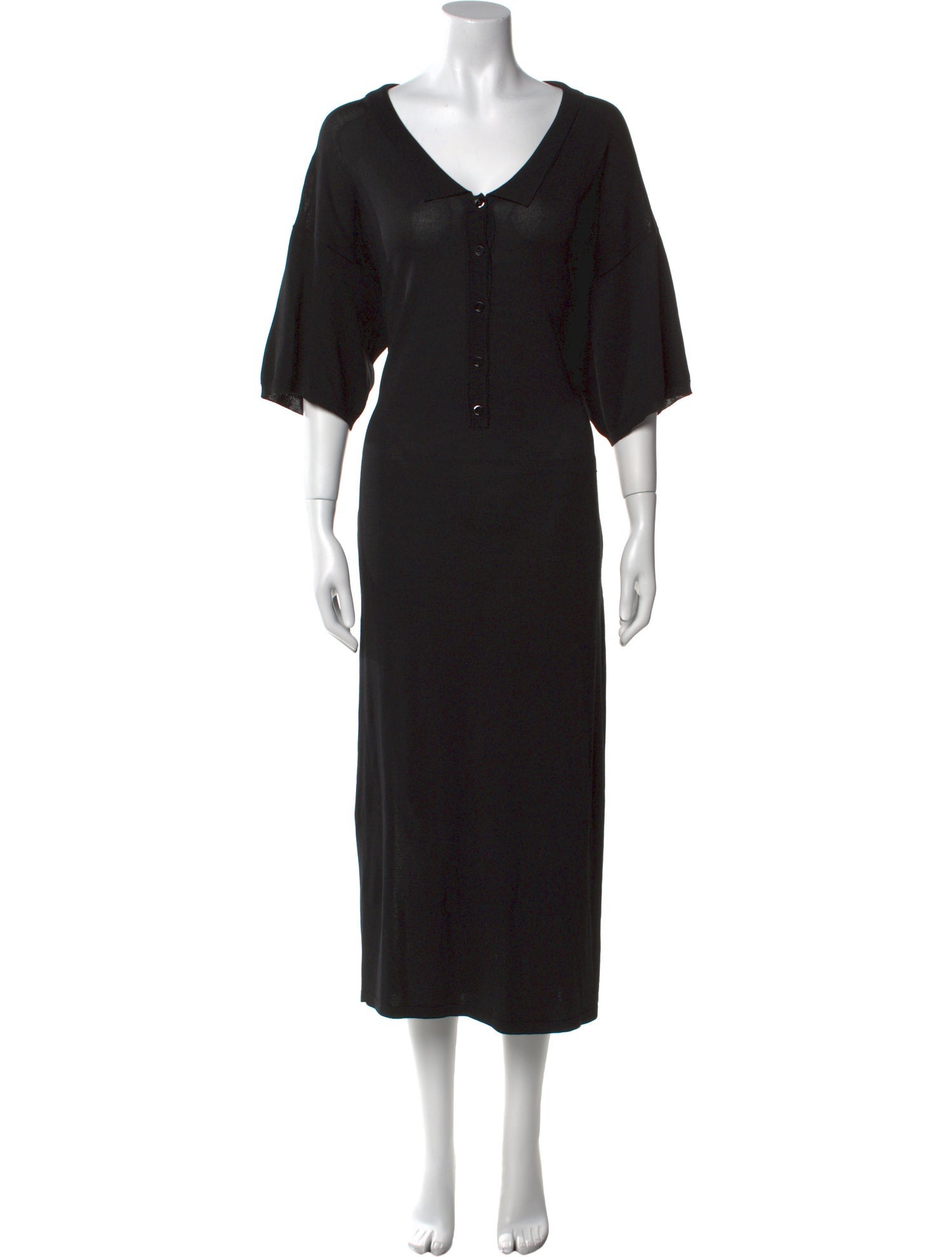 TOTEME V-Neck Long Dress