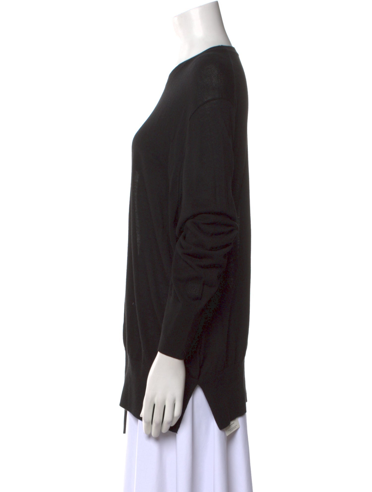 TOTEME Silk Crew Neck Sweater