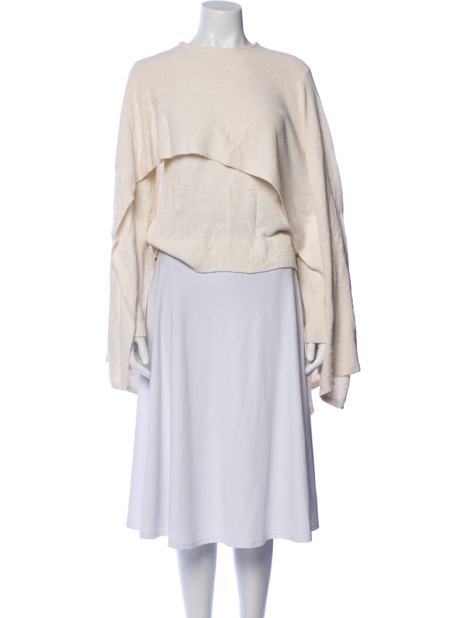 TOTEME Cape Silk Sweater