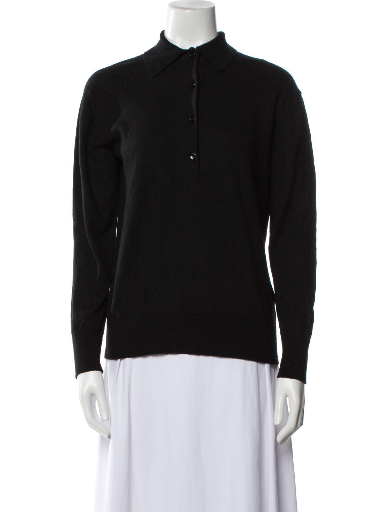 TOTEME Wool Mock Neck Sweater