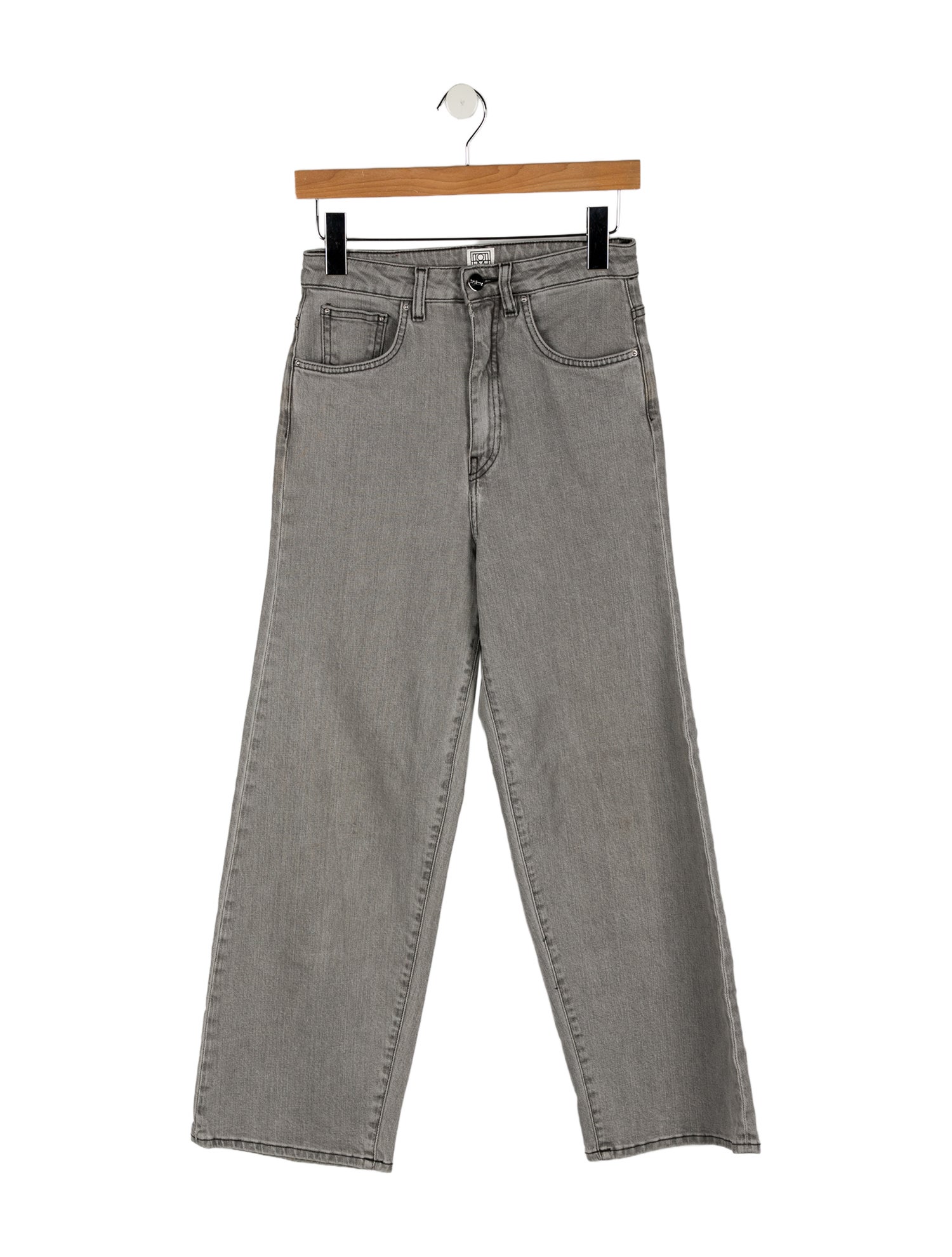 TOTEME High-Rise Wide Leg Jeans