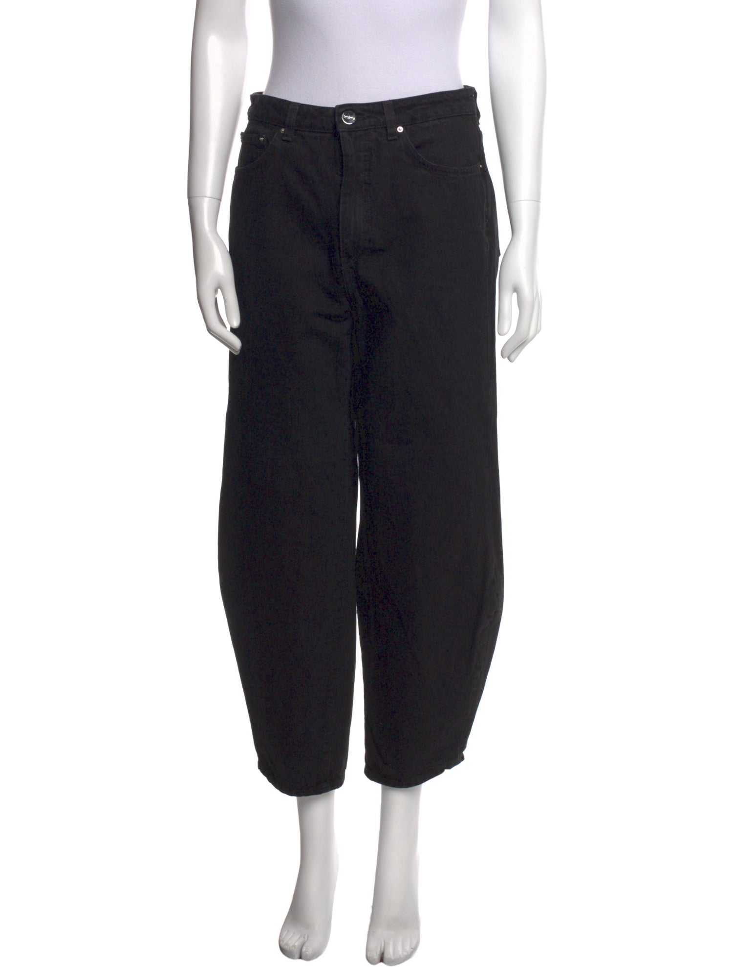 TOTEME Barrel Leg Denim Wide Leg Jeans