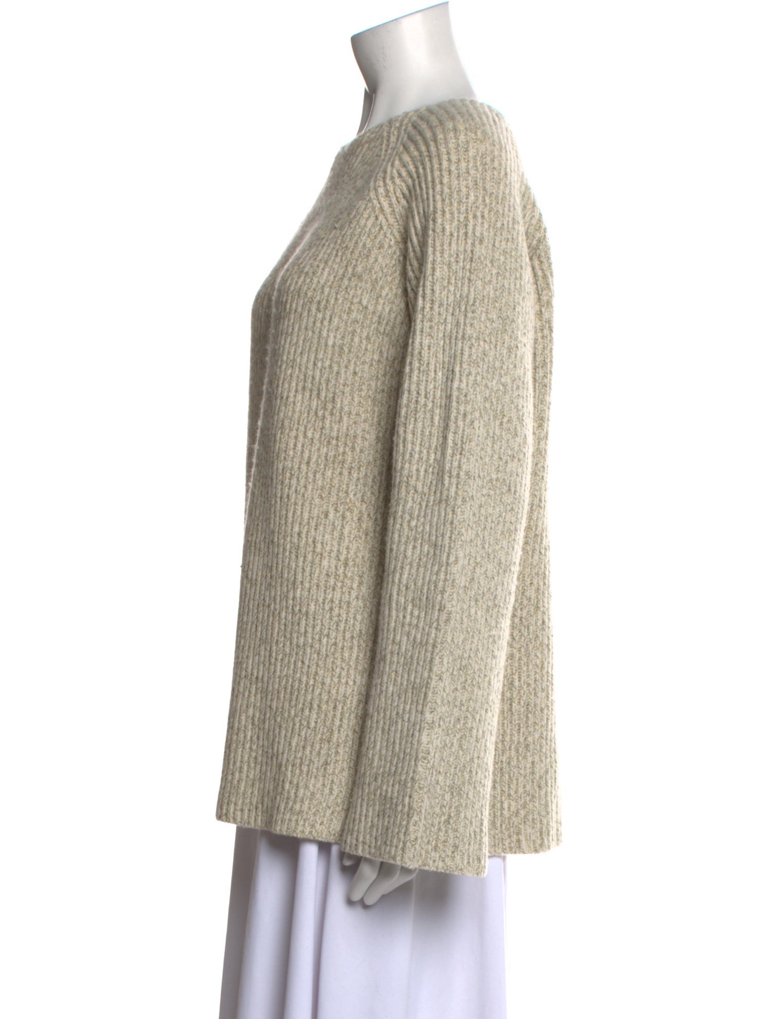 TOTEME Wool Bateau Neckline Sweater