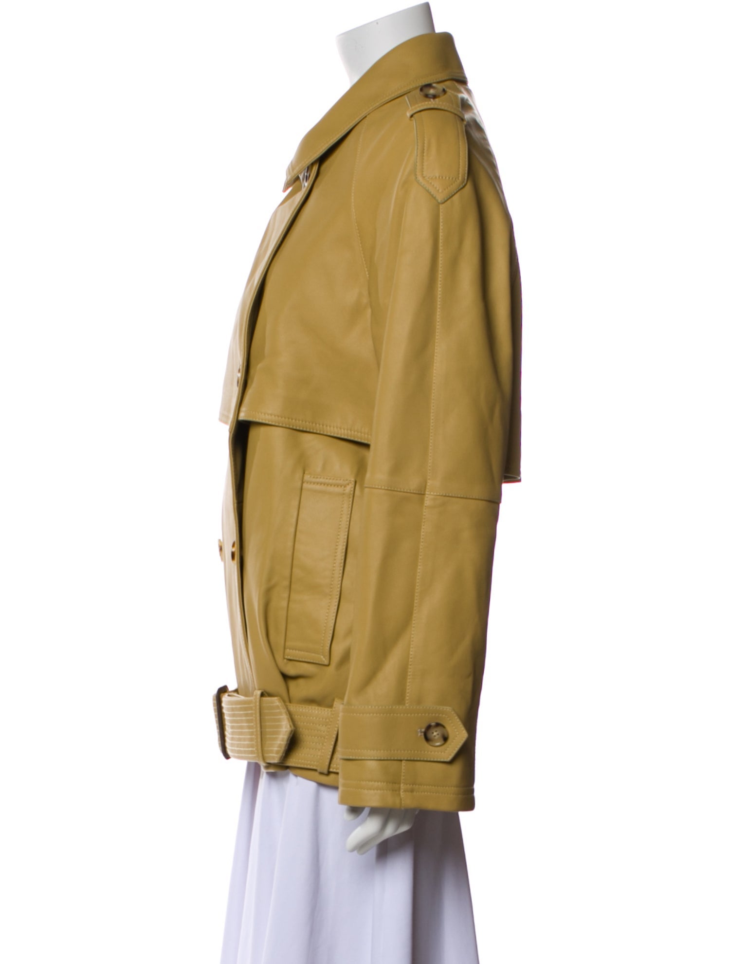 TOTEME Leather Utility Jacket