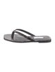 TOTEME Leather Flip Flops
