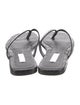 TOTEME Leather Flip Flops