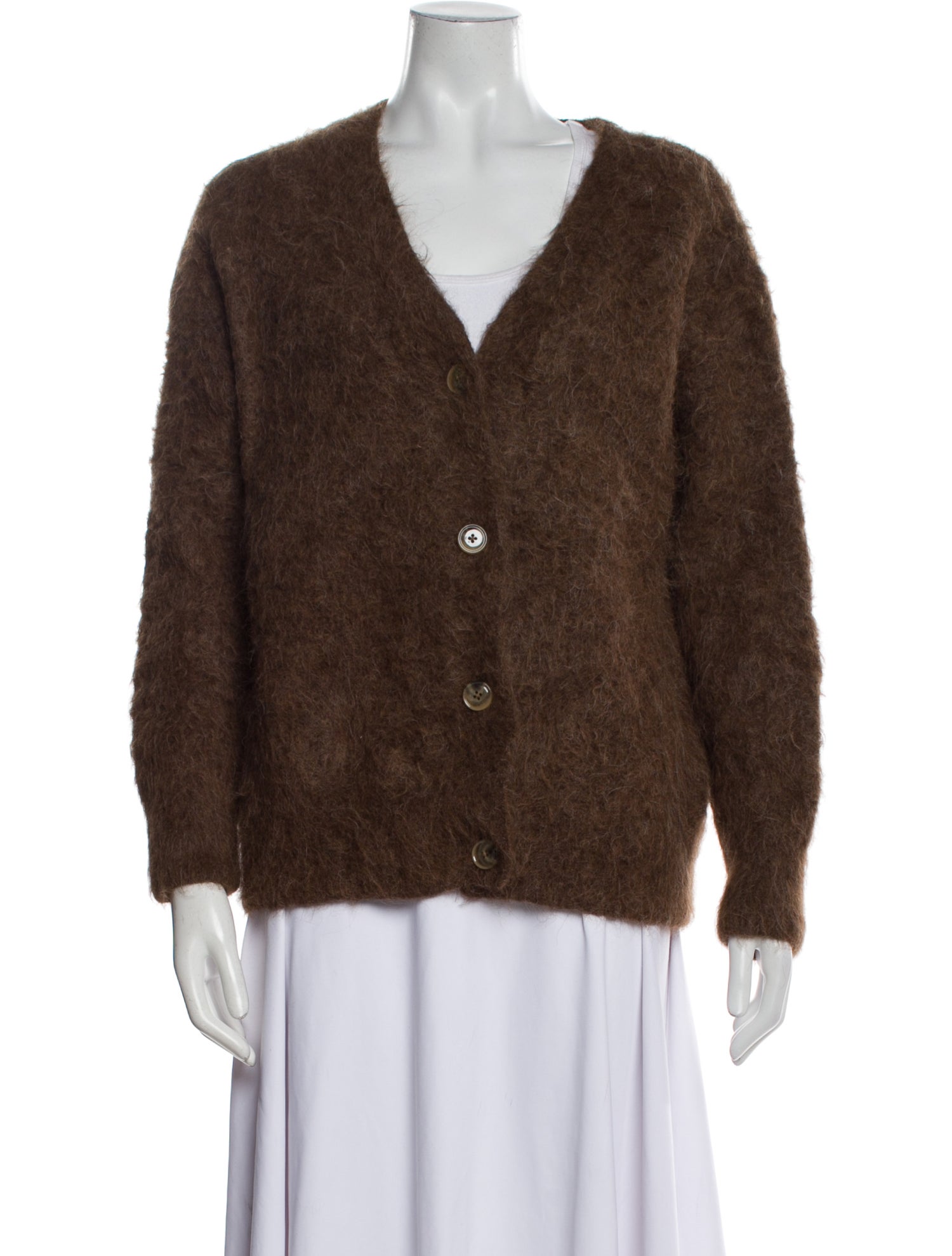 TOTEME Alpaca V-Neck Sweater