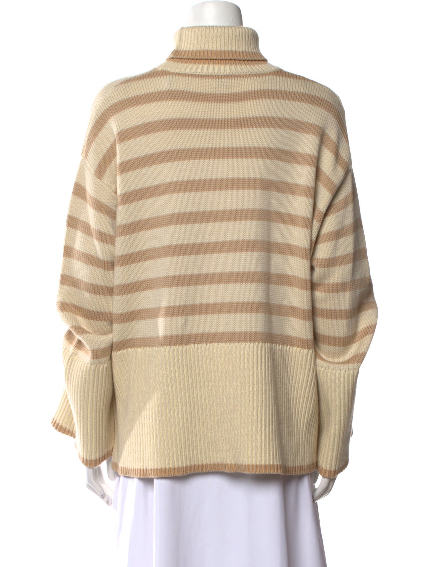 TOTEME Striped Turtleneck Sweater