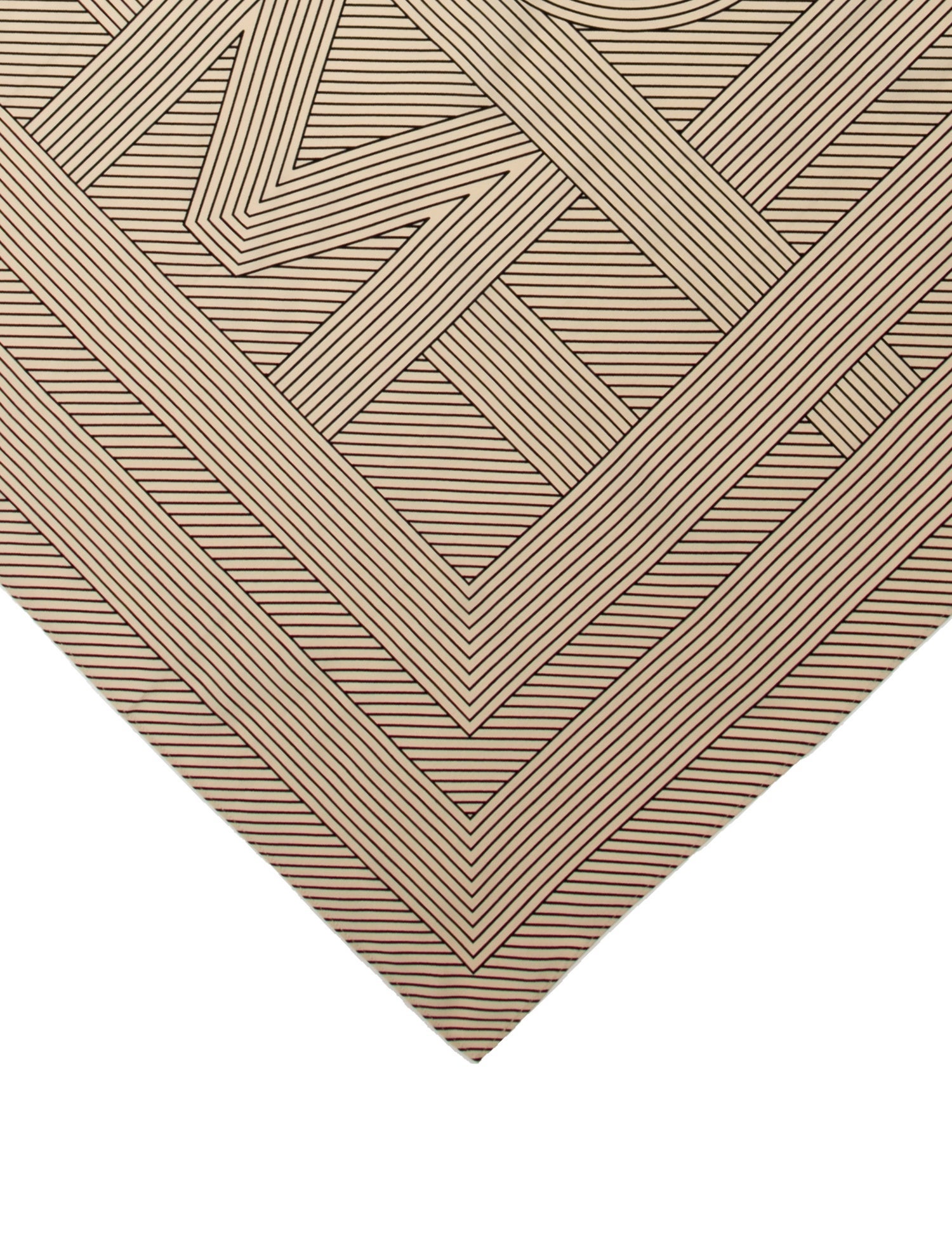 TOTEME Silk Striped Scarf w/ Tags