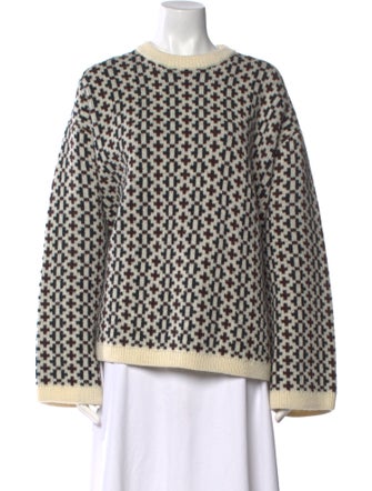TOTEME Norwegian Knit Wool Sweater