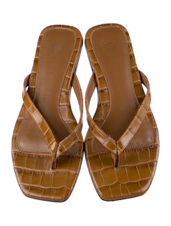 TOTEME Leather Slides