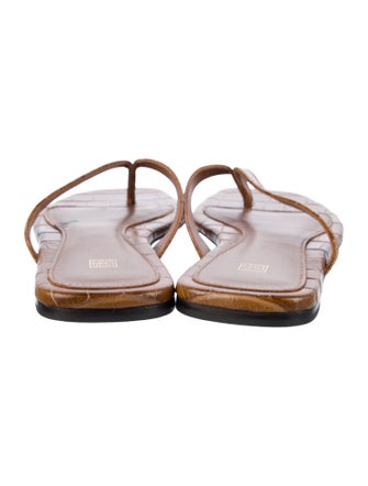 TOTEME Leather Slides