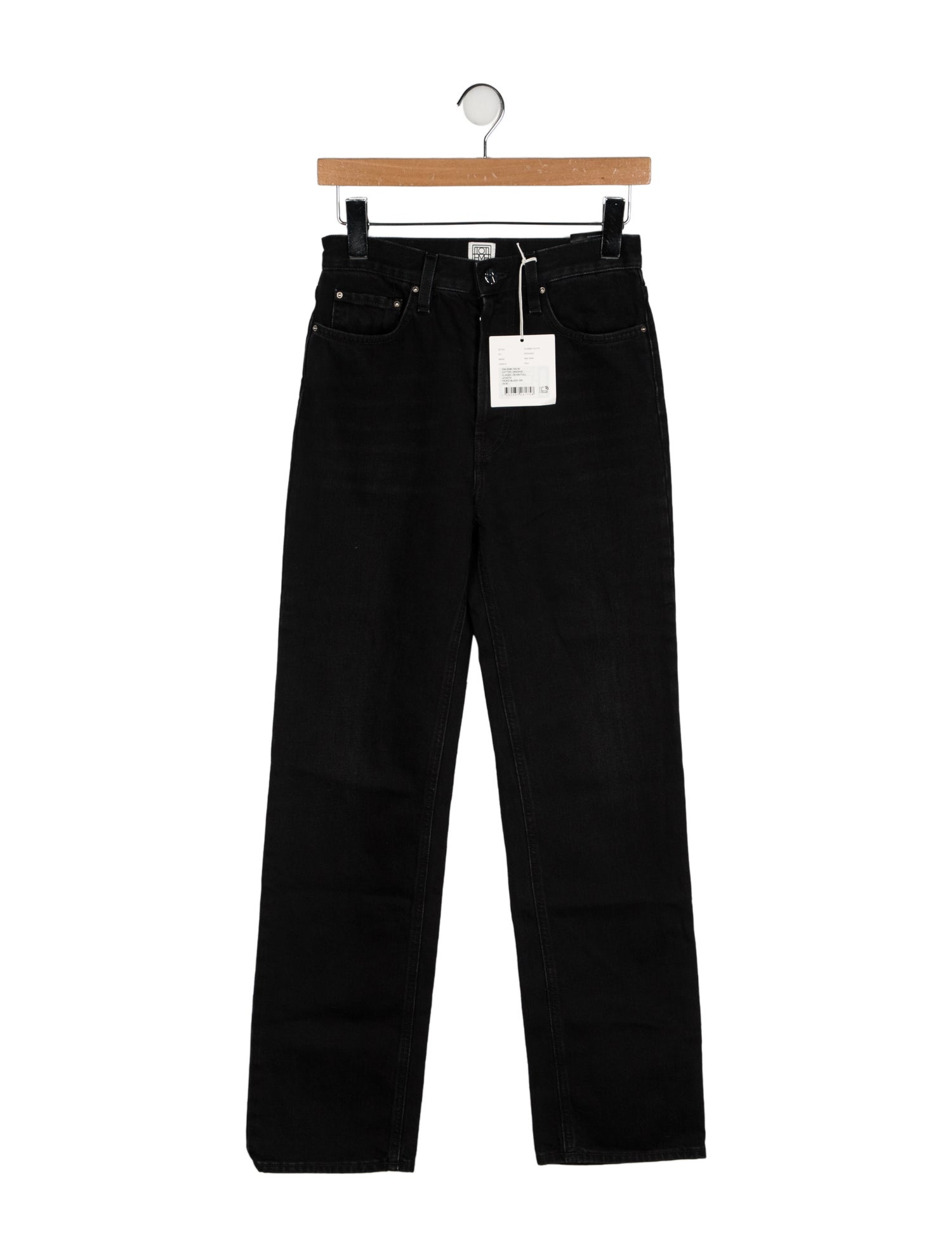 TOTEME Classic Denim Full Length Straight Leg Jeans w/ Tags
