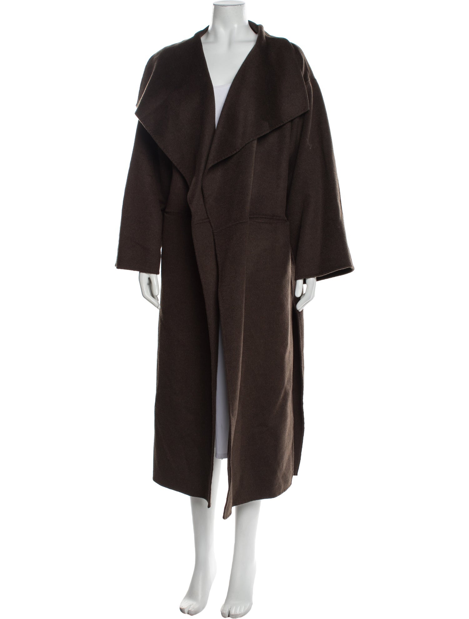 TOTEME Wool Faux Fur Coat