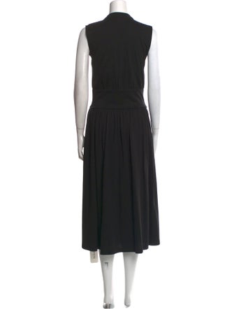 TOTEME Crew Neck Midi Length Dress
