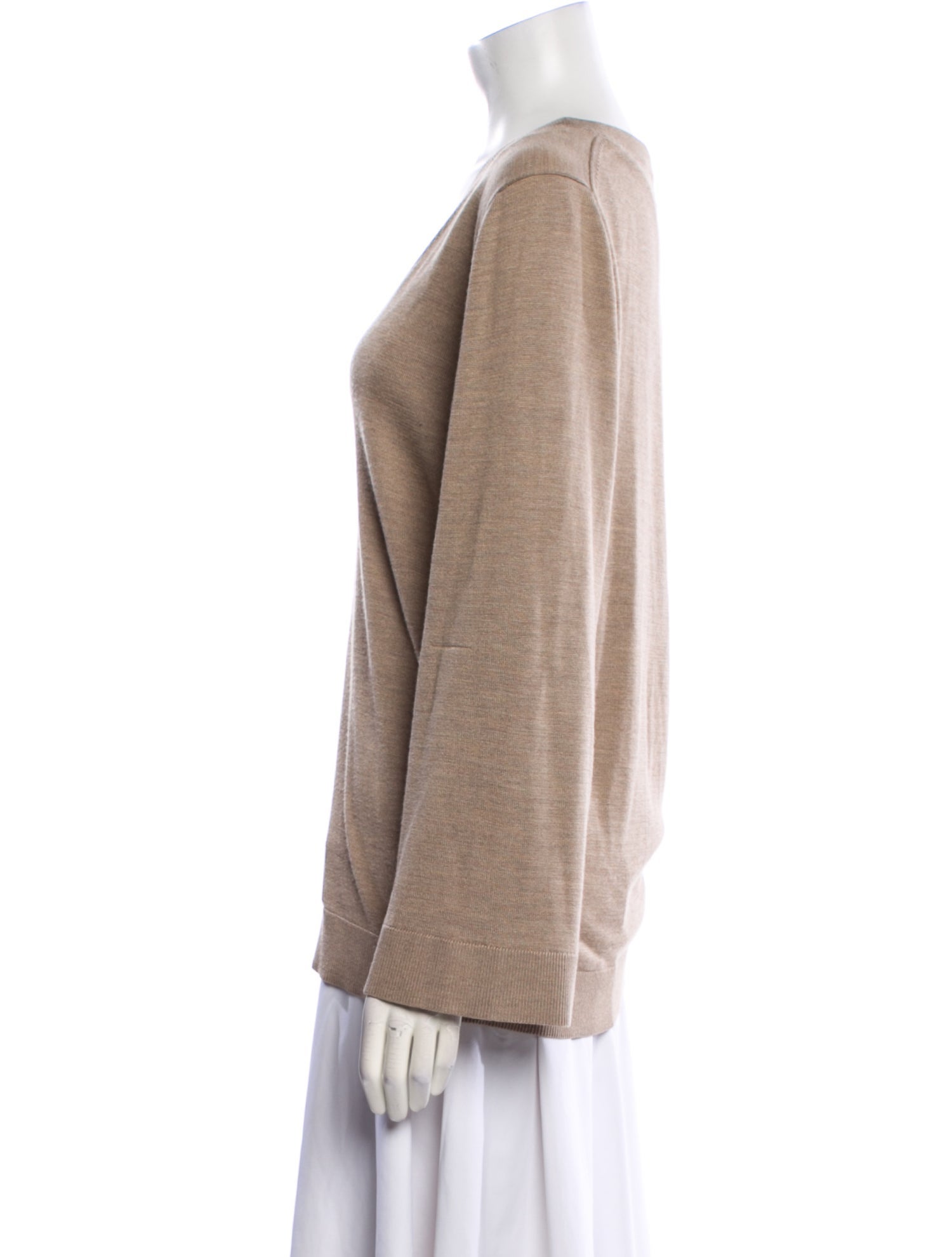 TOTEME Silk V-Neck Sweater
