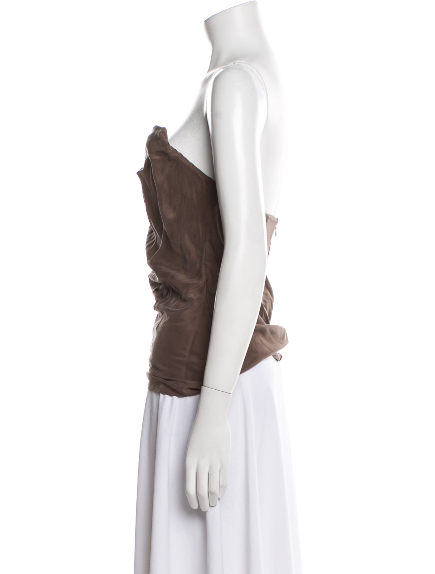 TOTEME Moulage Tube Silk Top