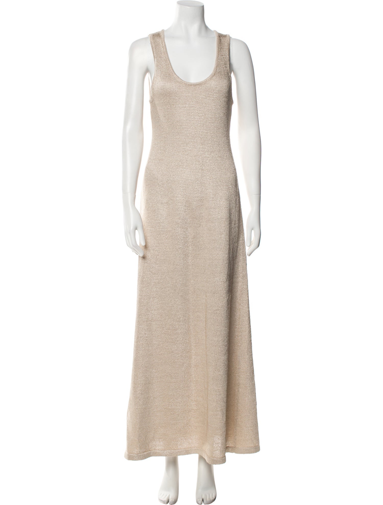 TOTEME Scoop Neck Long Dress