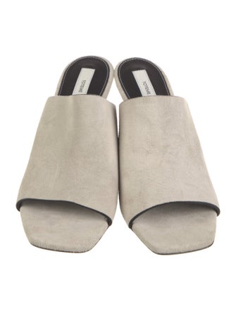TOTEME Suede Slides